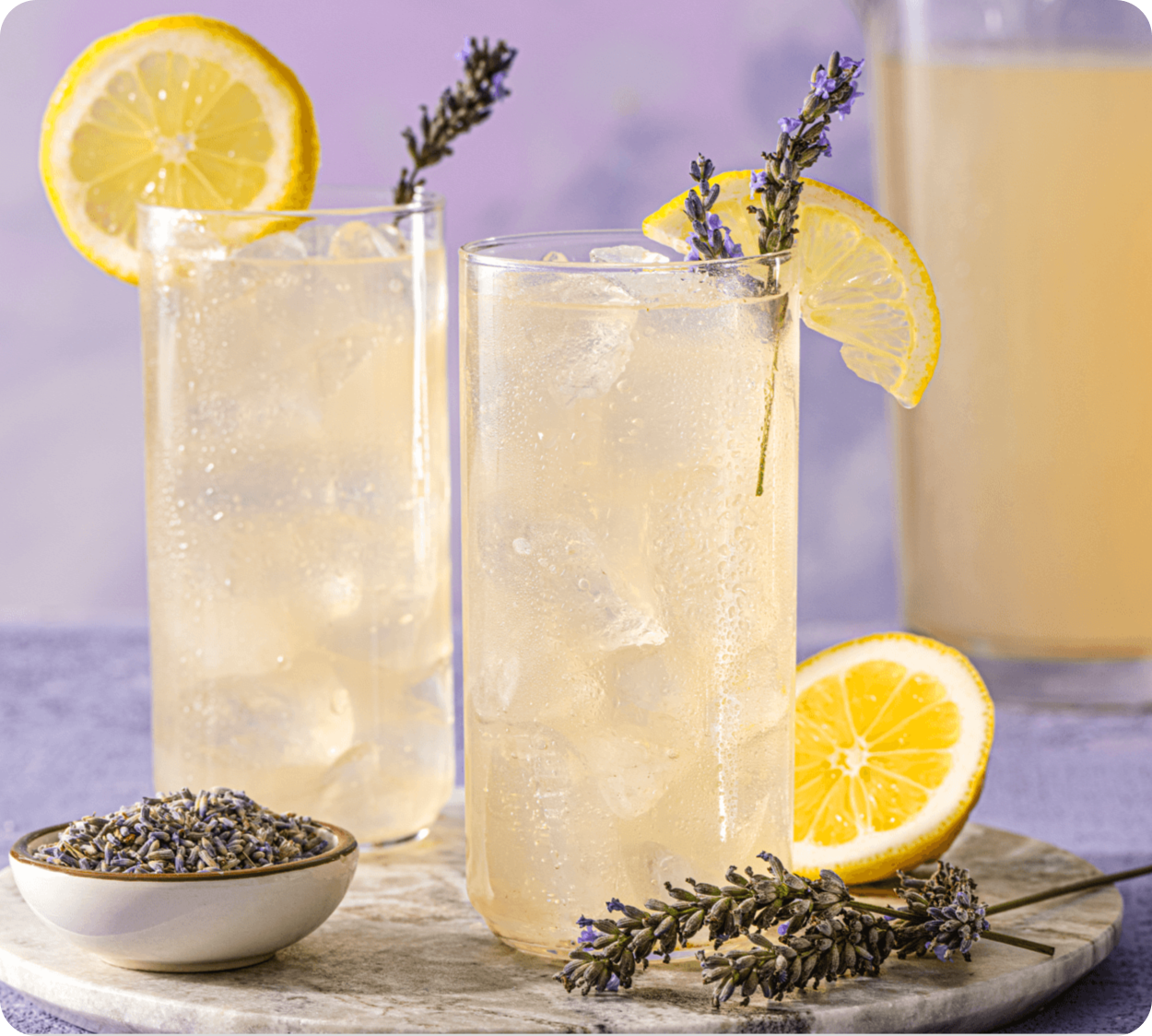 limonada de lavanda